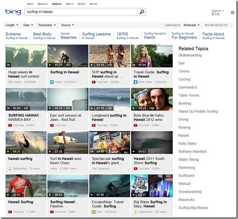 bing tube|New Bing Video Experience Lets You Browse the Best Video on .